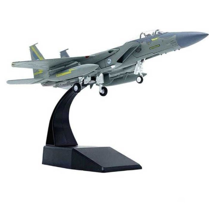 Macheta avion metalica F-15C Super Eagle USA 1:100 19cm