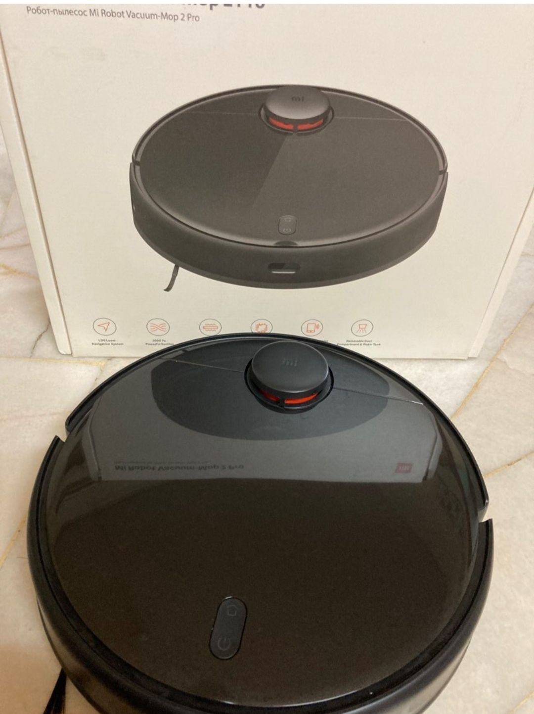 Робот-пылесос Xiaomi Mi Robot Vacuum-Mop 2 PRO (EU, черный)