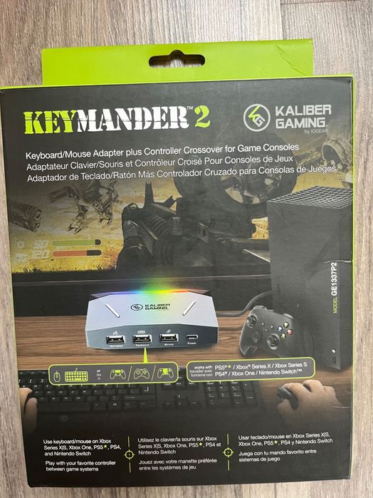 Адаптер ATEN IOGEAR KeyMander 2 3Play, За клавиатура и мишка към PC