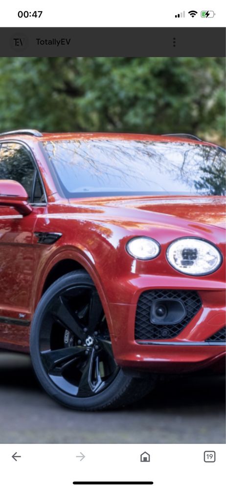 Jante Originale Bentley Bentayga pe 22 cu anv .VARA !