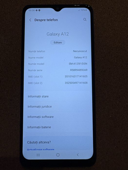 Samsung A125 Galaxy A12 Dual Sim 64 Gb ID-XXL2711