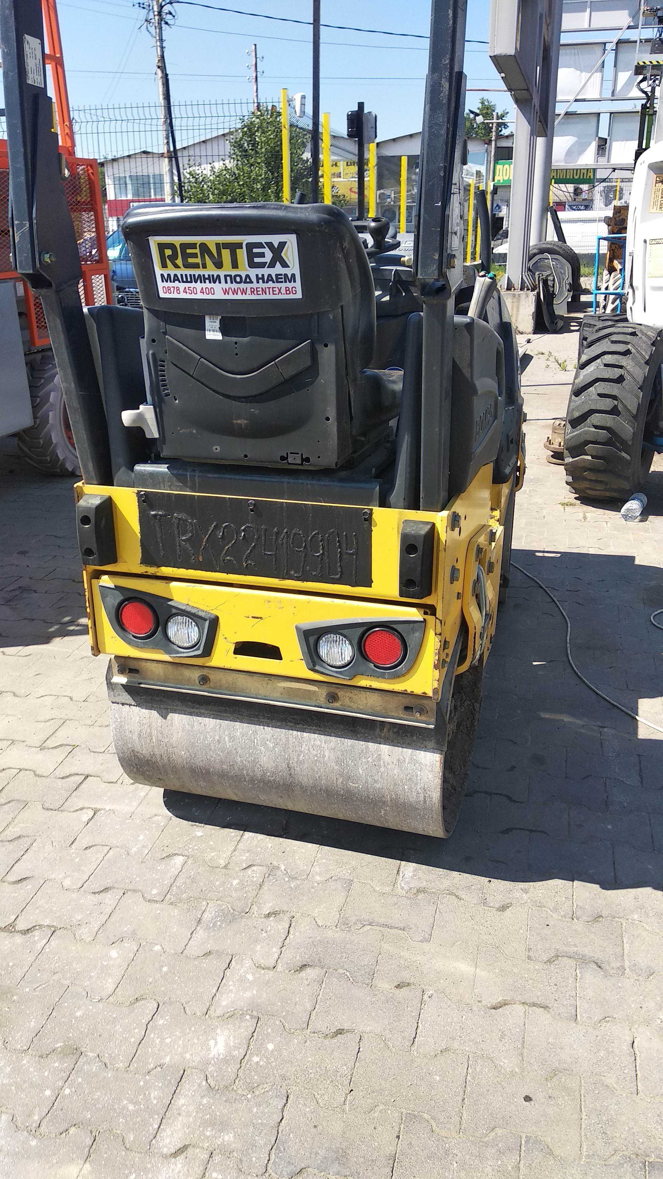 Валяк 1500кг Bomag BW80 AD-5 2013 ПОД НАЕМ от Рентекс