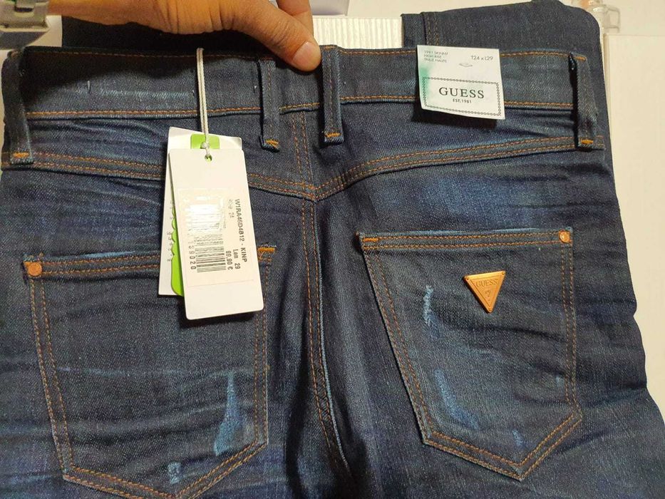 Blugi albastri dama Guess