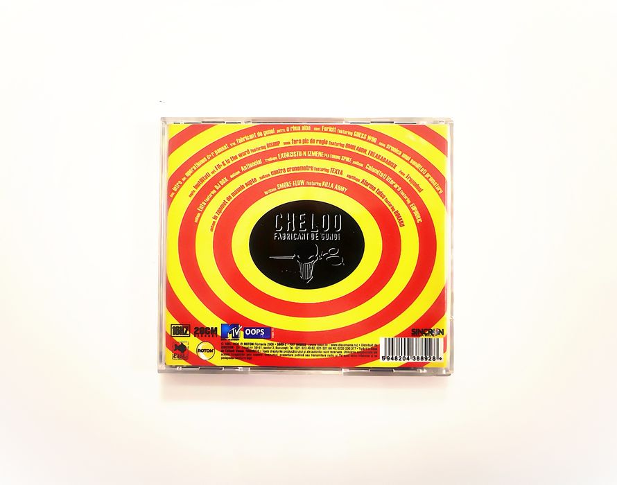 SEMNAT CHELOO+OMBLADON 2006 Cheloo - Fabricant de Gunoi / CD audio rap