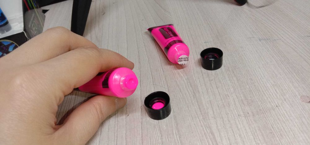 Неоновый грим, 5 цветов