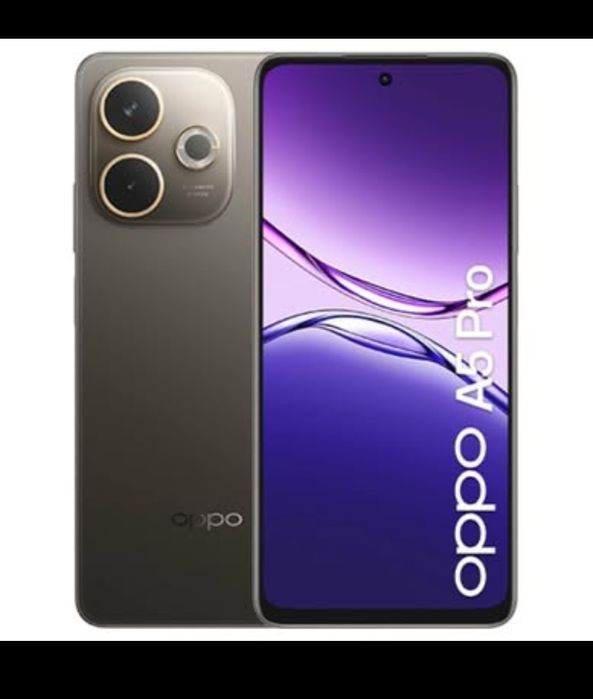 Telefon OPPO A5 Pro 5G, 256GB, 8GB RAM, Dual SIM, Black Brown