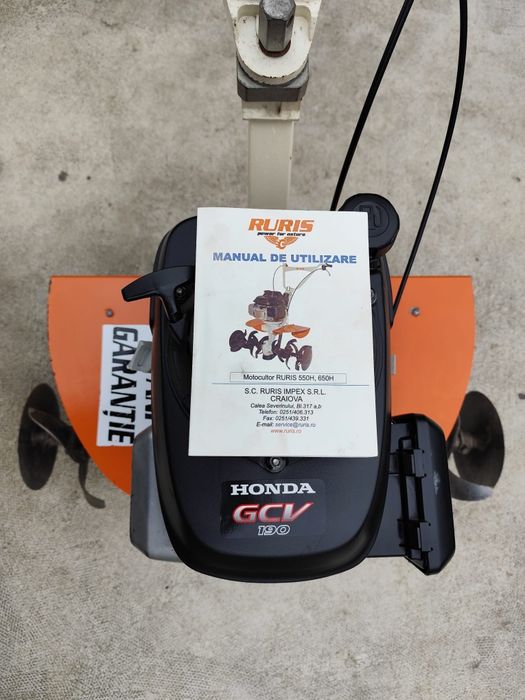 Motocultor Ruris ax melcat grup reductor din fontă