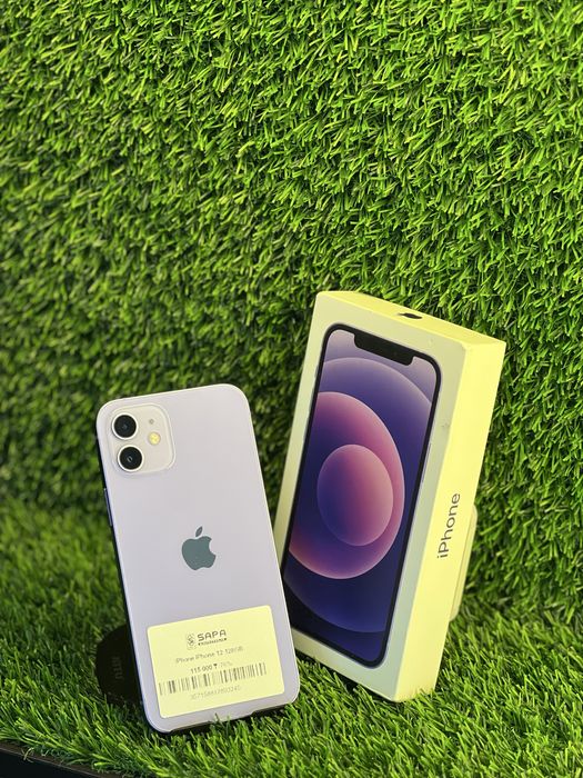Iphone 12 фиолетовый 128Гб