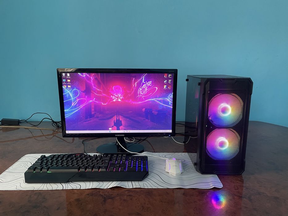 Компьютер на i3-10100 Gtx 1050Ti Комплект, готовый