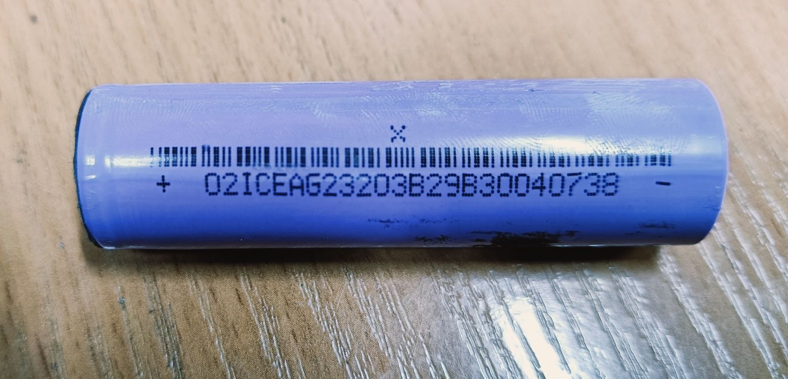 Li-ion 18650 тип  02ICEA  2600мАч