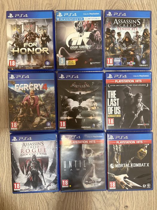 Оригианлни игри дискове за пс4, ps4, playstation4
