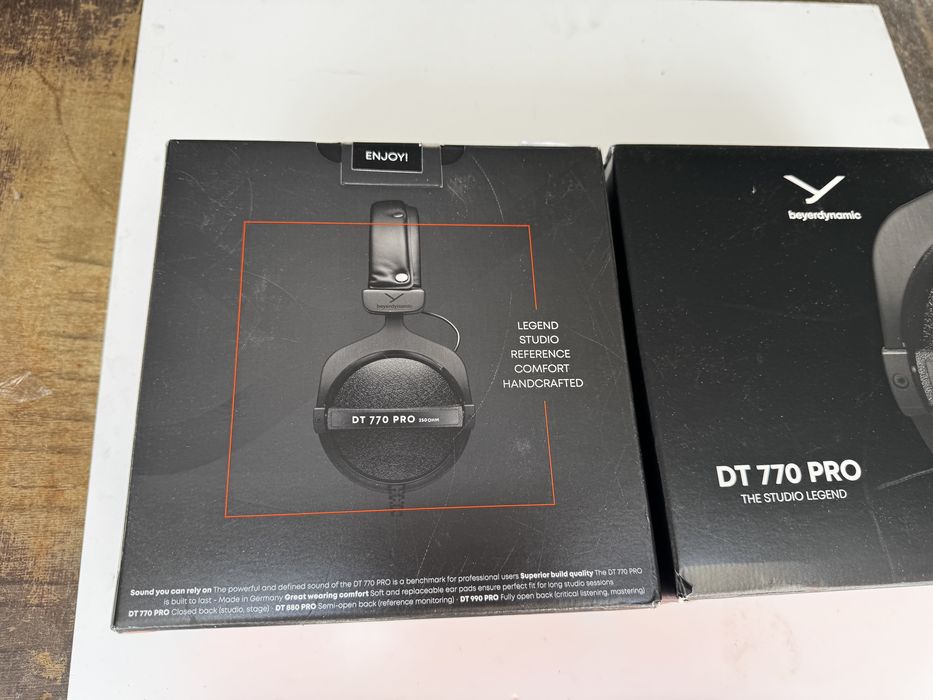 Căști Studio, Beyerdynamic DT770 Pro, 250 OHM, Sigilat