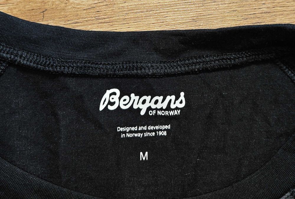 Bergans of Norway дамска фланелка от 100% Мериносова вълна размер М