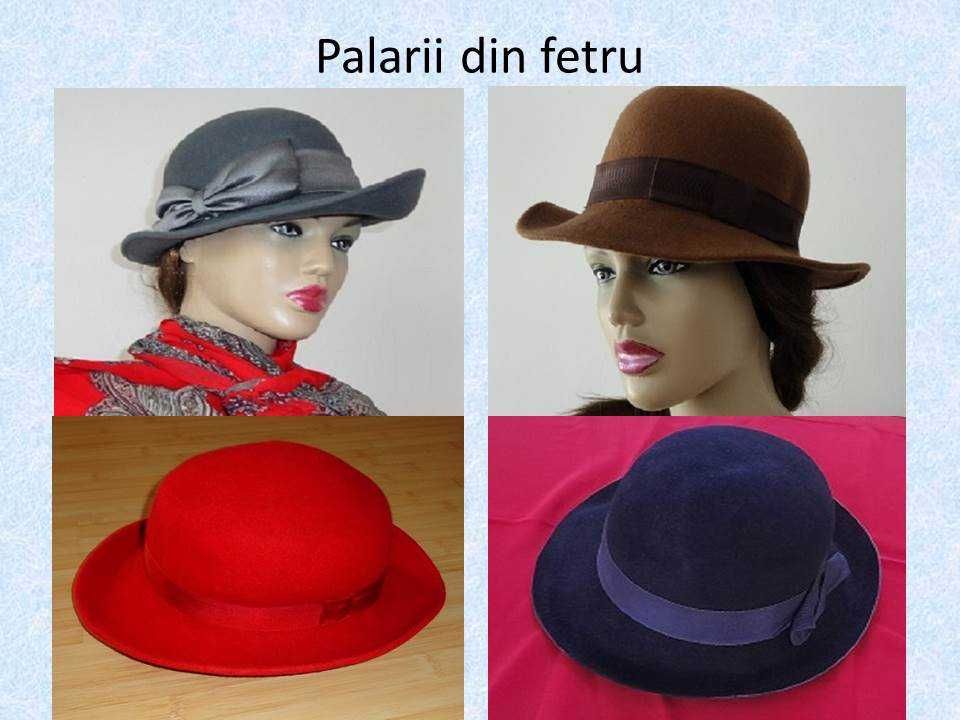 palarii elegante din fetru de calitate 56-57