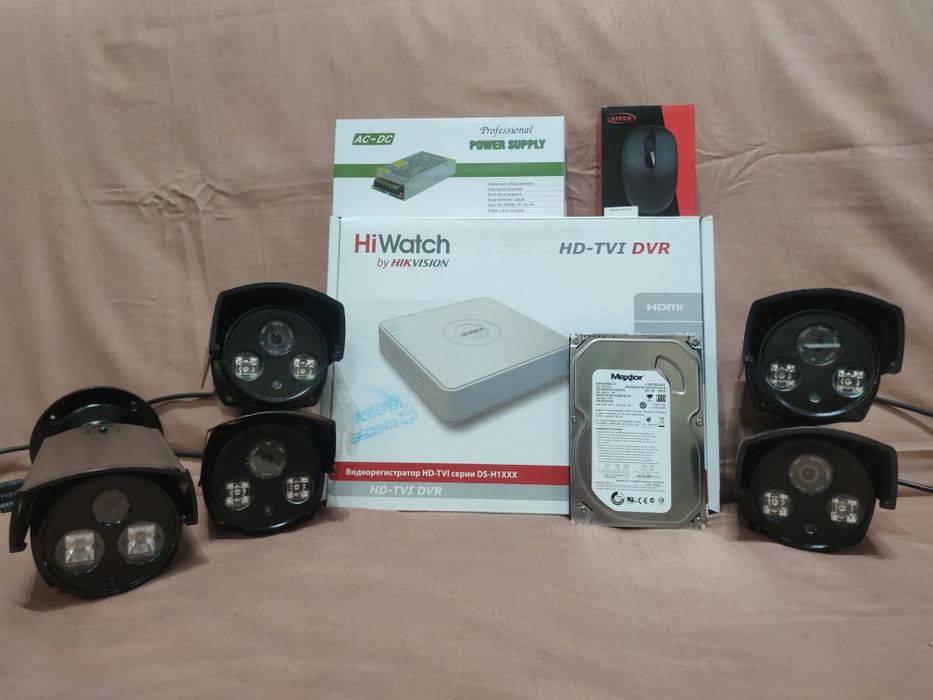 Комплект из 5х камер