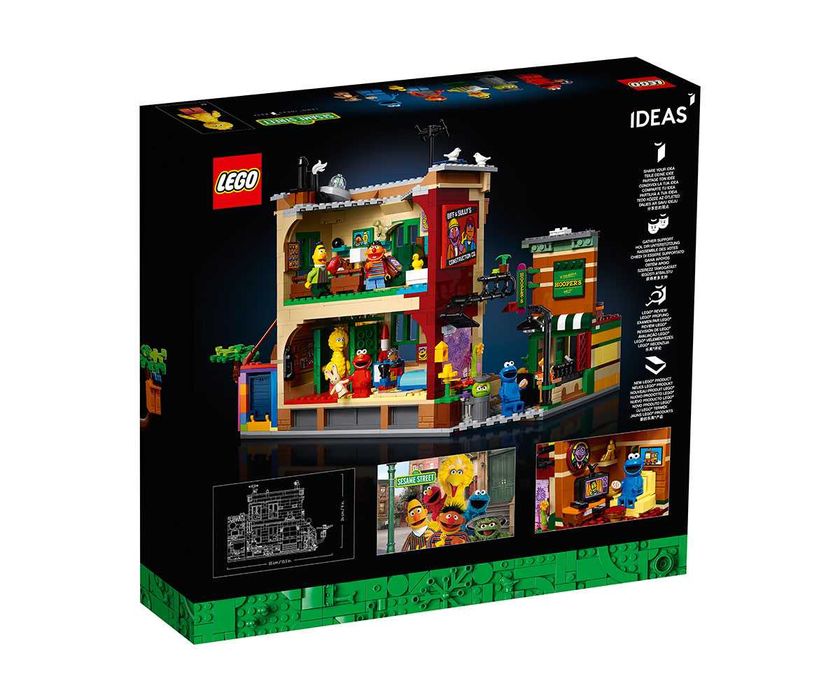 Употребявано LEGO Ideas 21324 - 123 Sesame Street