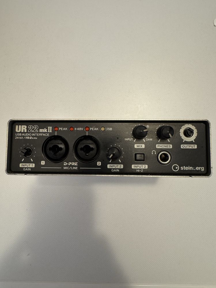 Interfata audio/placa audio Steinberg UR22mk II