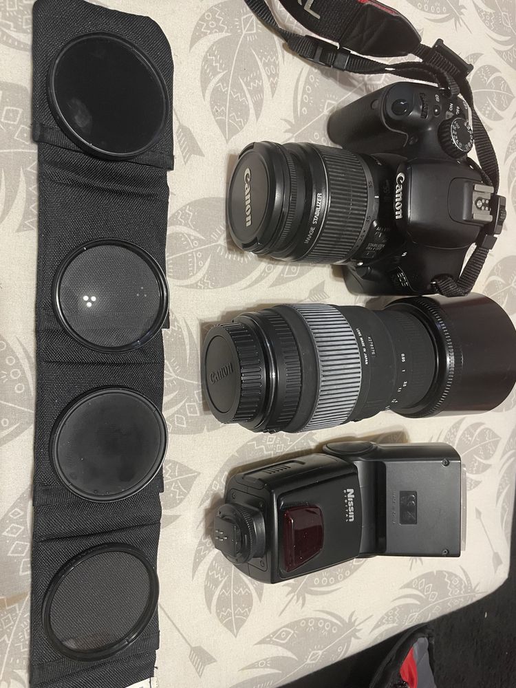 Canon 550D plus accesorii