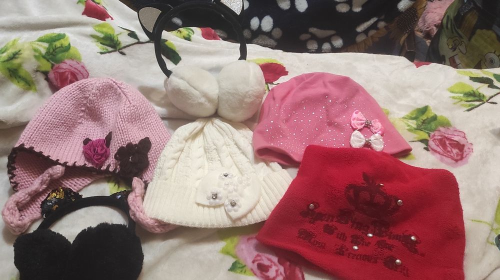 Шапки детские для девочки