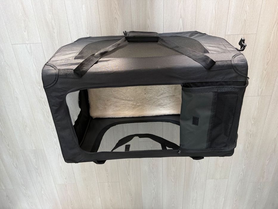 Сгъваема транспортна чанта за средно голямо куче Huggle Pets