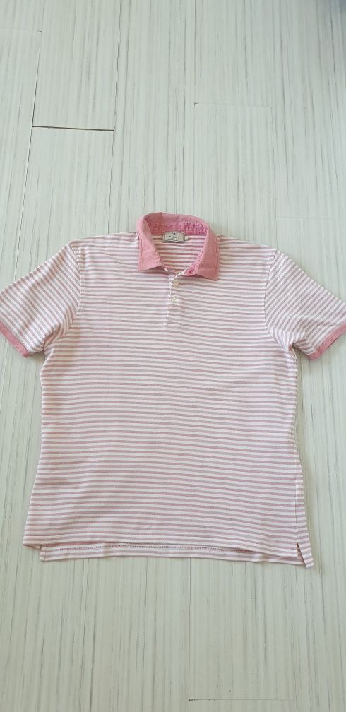 Hackett Mayfair Pique Cotton Mens Size XL НОВО! ОРИГИНАЛНА Тениска!