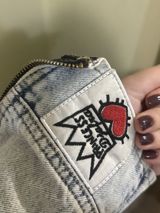 Дънково яке с декоративни акценти джофра -djofra