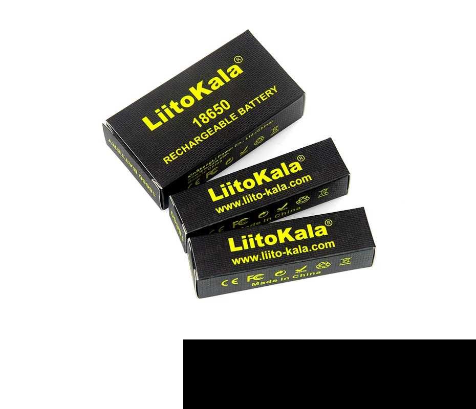 Acumulator LiitoKala Lii-35S 18650 3.7V 3500mAh reîncărcabilă cu litiu