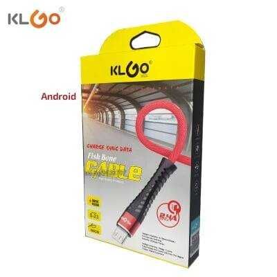 продавам Захранващ кабел Android-USB KLGO Fish Bone S-23