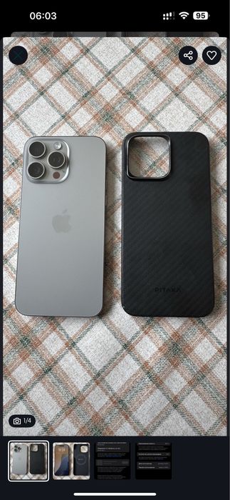 Iphone 15 pro max 256gb