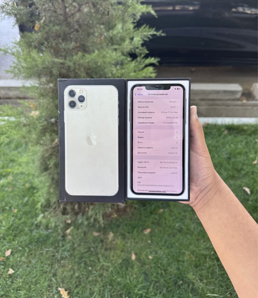 Iphone 11 Pro Max 256gb yomkst 86 Ideal karopkali hama joyi ishlid LLA