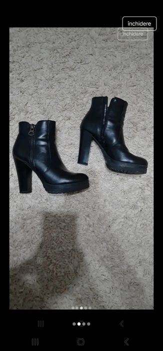 Botine dama cu toc