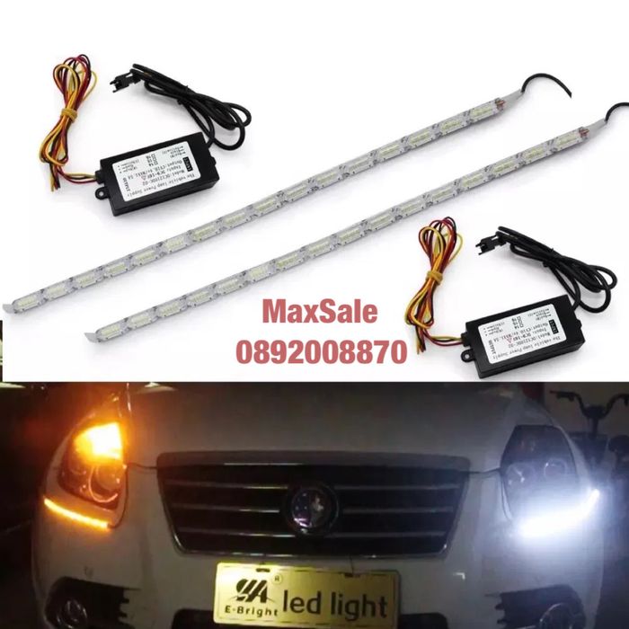 Дневни светлини LED лента динамичен мигач