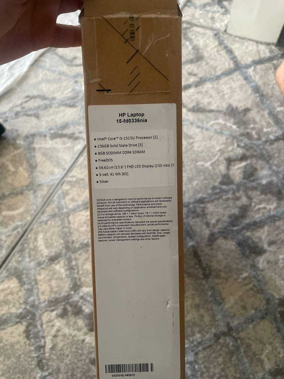 HP Laptop silver