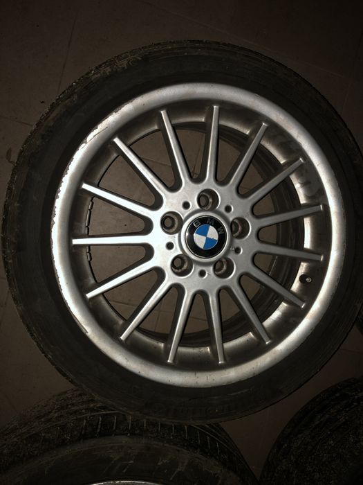 Jante roti BMW seria 3 E90 style 32 pe 17- cu anvelope de vara 225 45