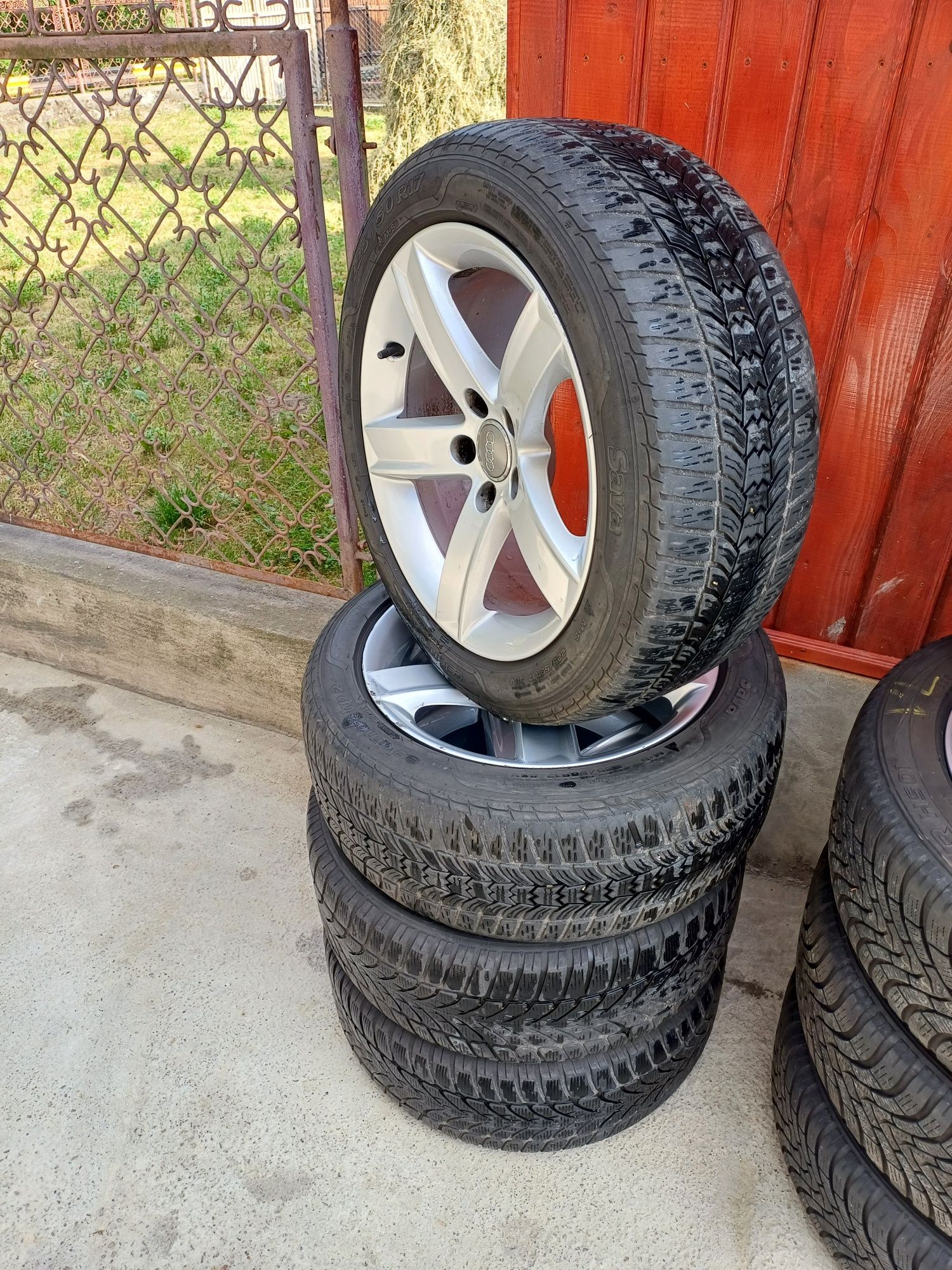 Jante r17 originale Audi - 225/50/r17 M+S