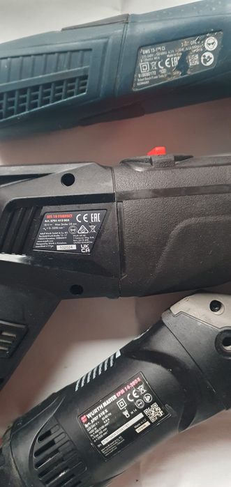 Bosch,Würth,Makita, AEG, Hikoki,diferite scule