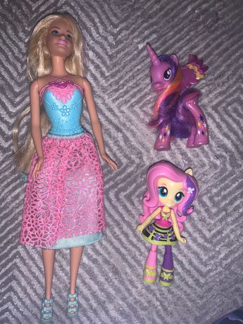 Оригинал My little pony и Barbie