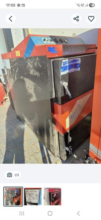 Atac 75 kw cazan pe combustibil solid