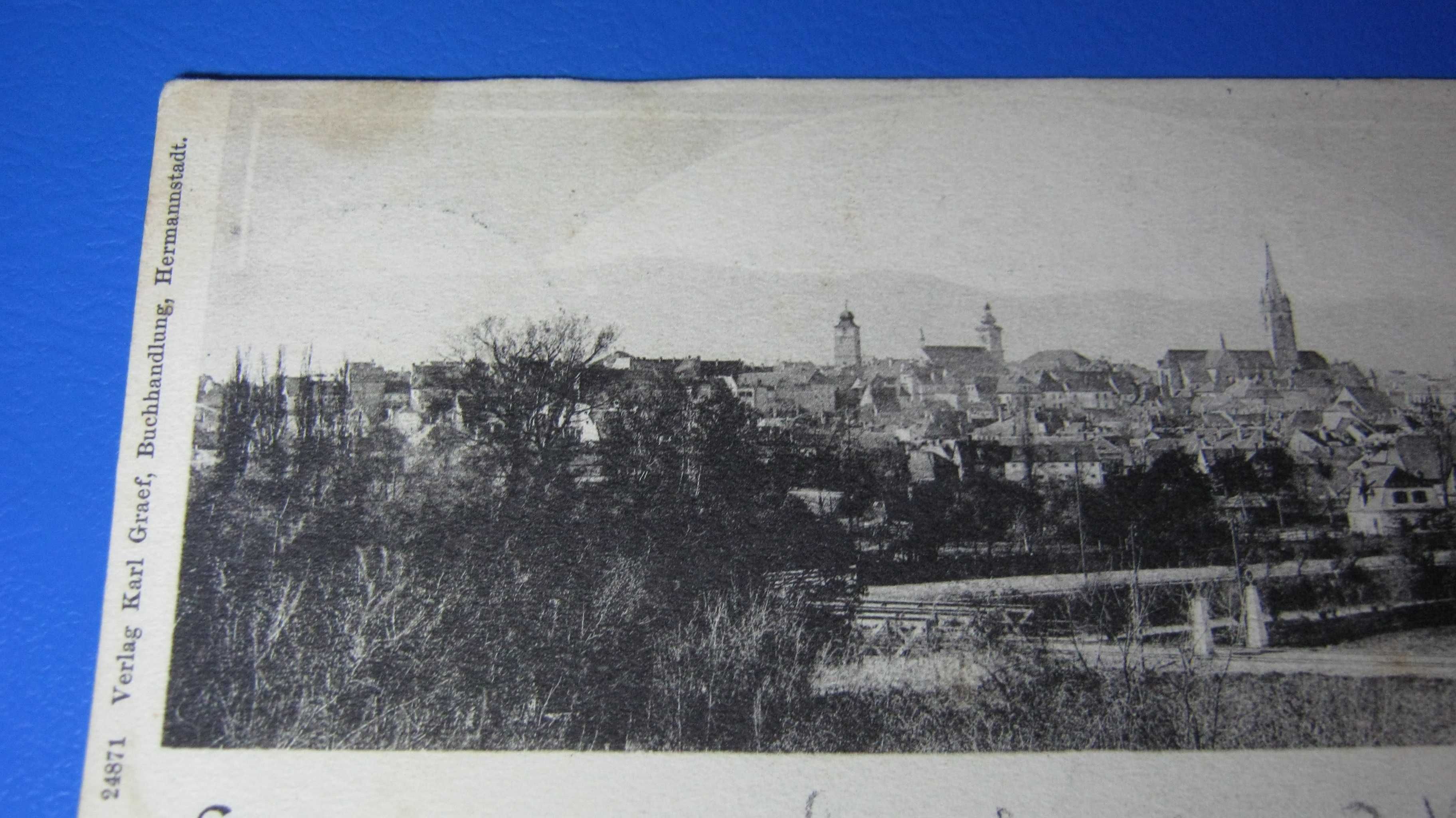 Ilustrata veche,Carte Postala,SIBIU,HERMANNSTADT,1900