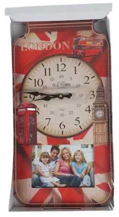 ULTIMELE ceasuri noi de perete,diverse modele,cu rama foto