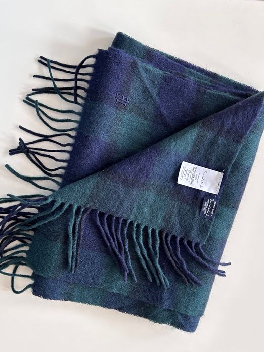 Мек хубав кариран  вълнен шал Bondelid