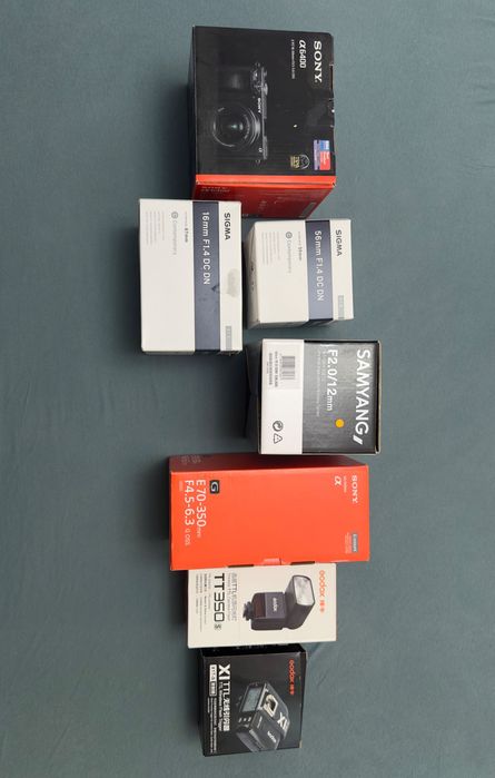 Sony A6400 + lentile și accesorii