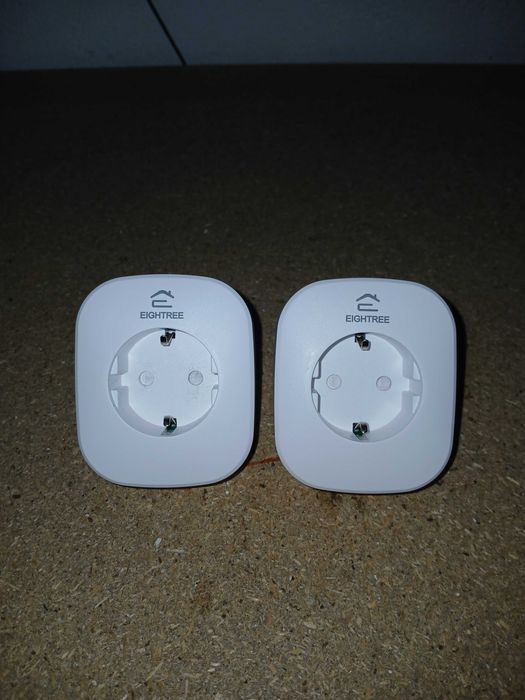 Set 2 prize inteligente EIGHTREE ET22, WiFi, 16A, alb