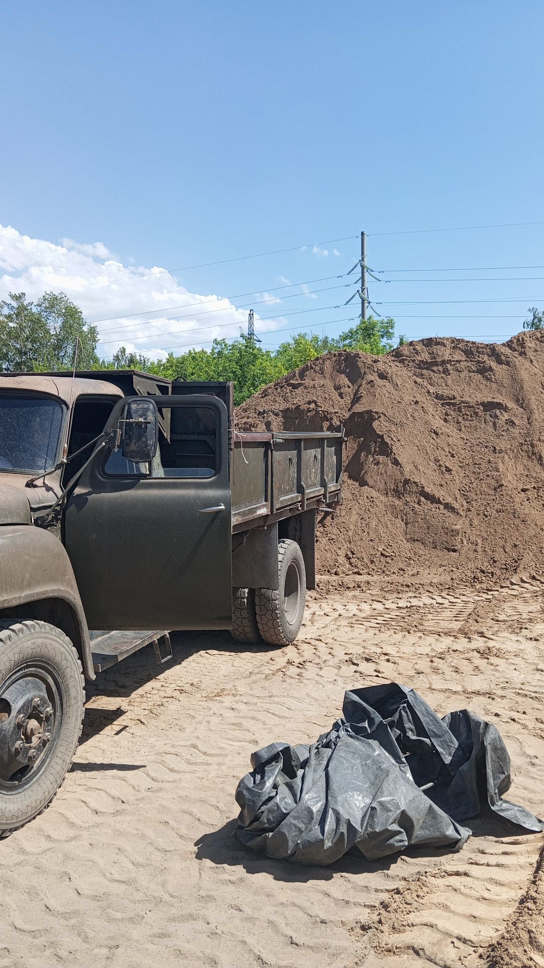 Песок щебень с доставкой