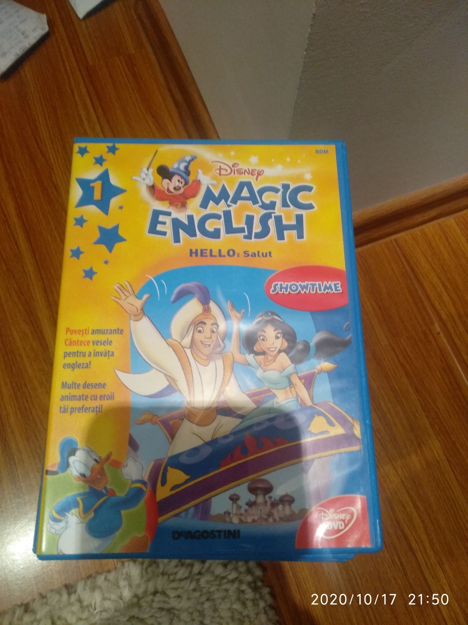 Colecție de dvd-uri Magic English