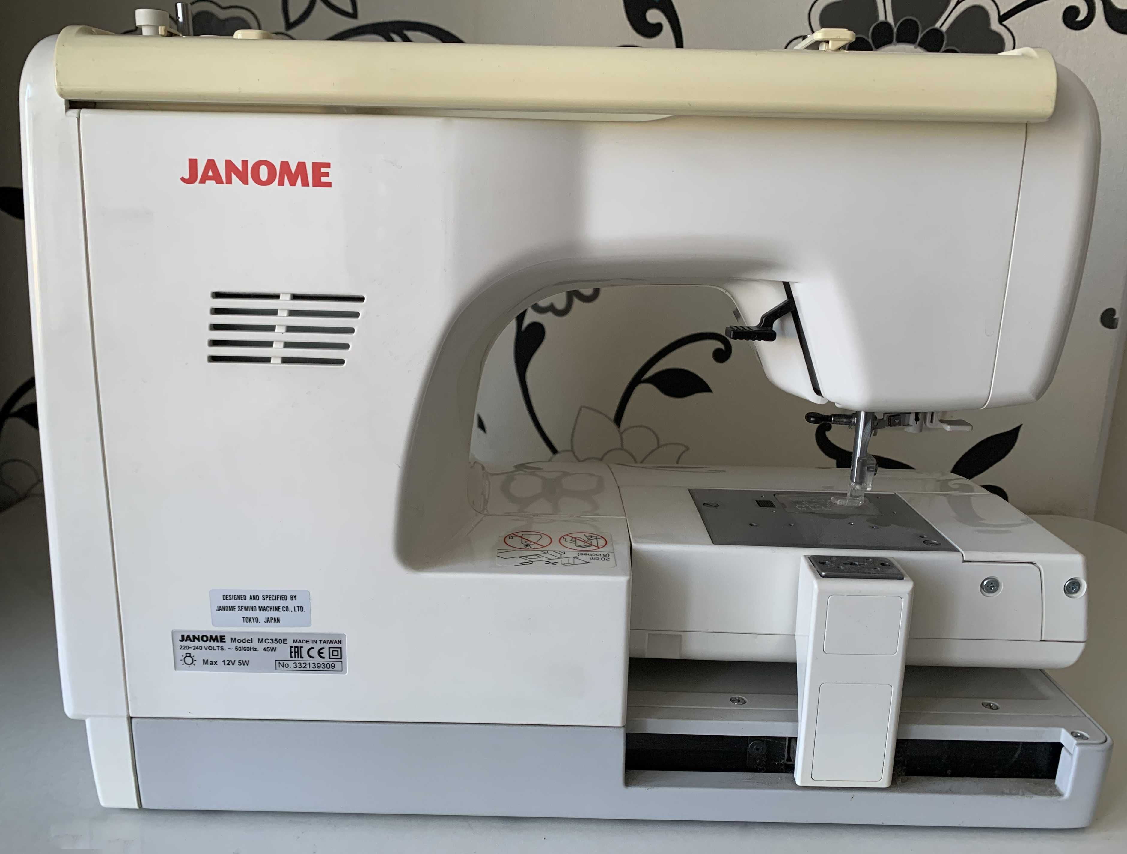 Вышивальная машина Janome 350Е Memory Craft