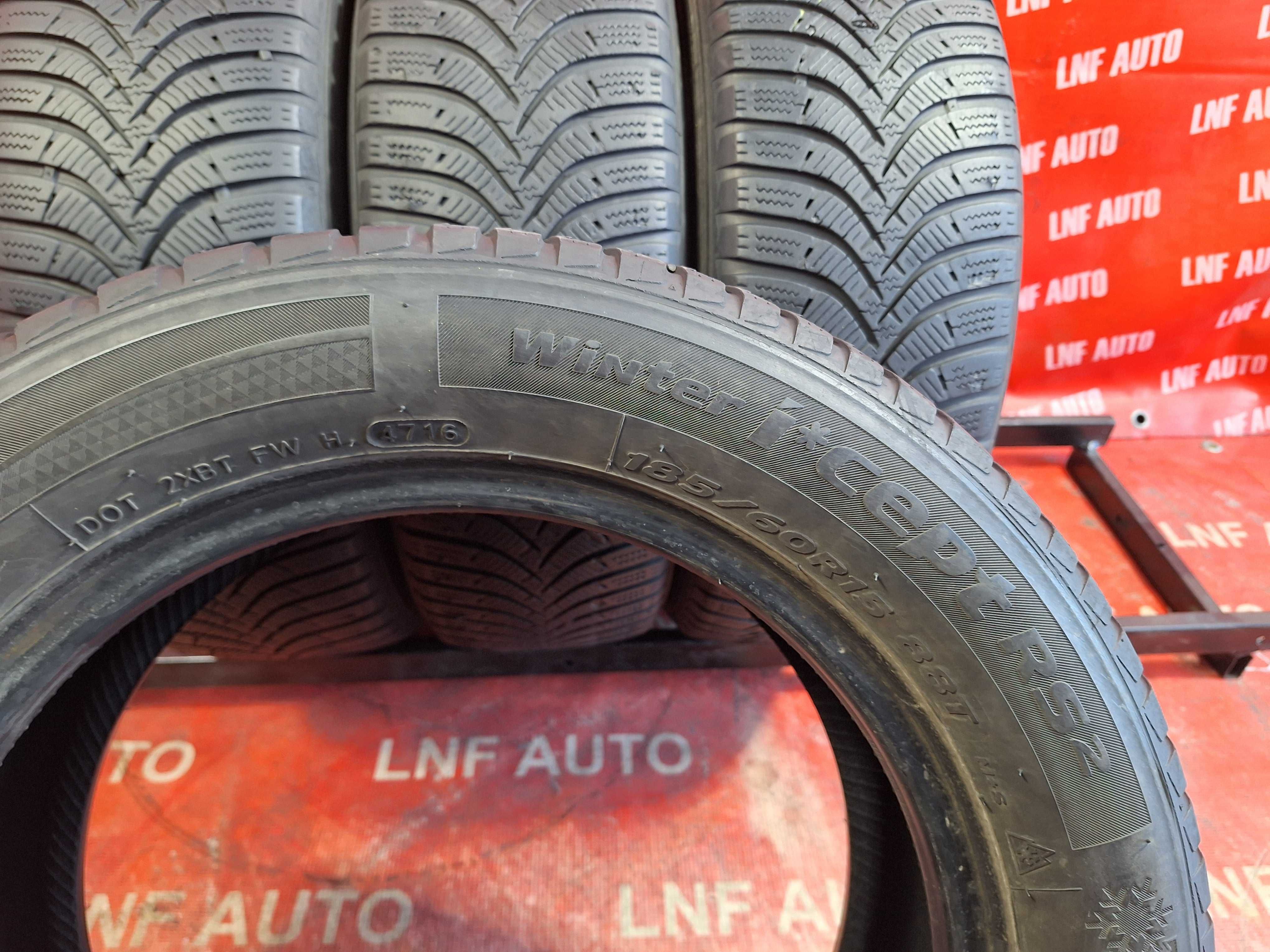 Anvelope de IARNA - 185/60/15 - HANKOOK - 6 MM - DOT 2016 !