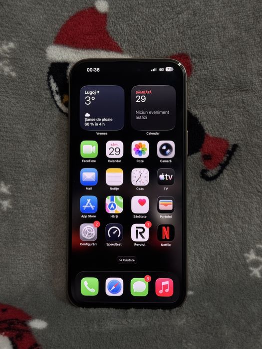 iPhone 16 Pro Max, Desert Titanium, 256Gb. Impecabil.