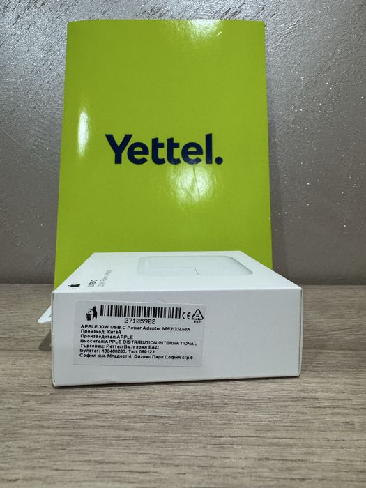 Apple 30W / 35W USB-C Dual Power Adapter| Фабрично запечатани | Yettel