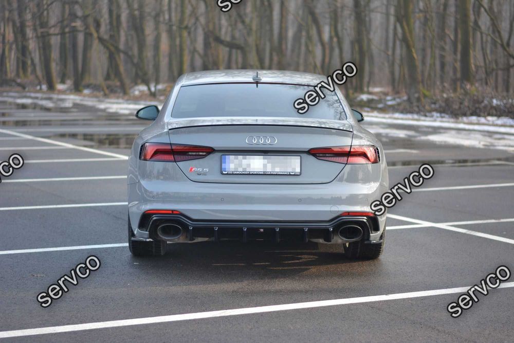 Prelungire difuzor Audi A5 RS5 Coupe Mk2 F5 2017-2019 v11 - Maxton